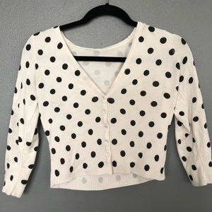 Gap polka dot sweater
